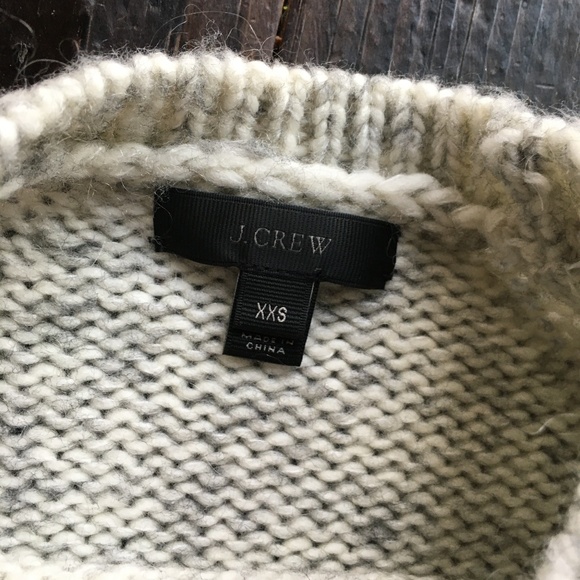 J. CREW Mohair Fuzzy Stripe Pullover Sweater XXS - Picture 2 of 5
